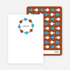 Personal Stationery for Fish Kaleidoscope Modern Birthday Invitation - Bronze