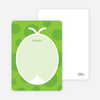Personal Stationery for Green Ladybug Modern Birthday Invitation - Shamrock