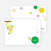 Personal Stationery for Monkey Business Modern Birthday Invitation - Banana