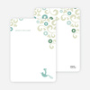 Personal Stationery for Morning Glory Wedding Shower Invitations - Bamboo