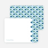 Personal Stationery for Moroccan Stained Glass Invitation - Turquoise