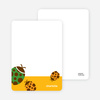 Personal Stationery for Orange Ladybug Modern Birthday Invitation - Papaya