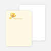 Personal Stationery for Orchid Bridal Shower Invitations - Cream