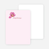 Personal Stationery for Orchid Bridal Shower Invitations - Cotton Candy