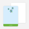 Personal Stationery for Pinwheel Modern Birthday Party Invitation - Shamrock