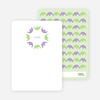 Personal Stationery for Simply Photos: Find the Elephant Modern Baby Announcement - Wisteria
