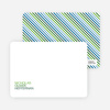Personal Stationery for Simply Photos: ‘Nounced Modern Baby Announcement - Apple Green