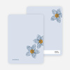 Personal Stationery for Spriograph Flowers Bridal Shower Invitations - Slate Blue