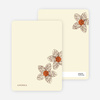 Personal Stationery for Spriograph Flowers Bridal Shower Invitations - Grape