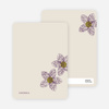 Personal Stationery for Spriograph Flowers Bridal Shower Invitations - Eggplant