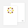 Personal Stationery for Teddy Bear Kaleidoscope Birthday Invite - Daffodil