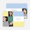 Photo Graduation Invitations and Announcements - Blue