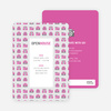 Photography themed Party Invitations for Camera and Photo Enthusiasts - Pink