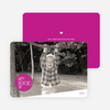 Picture is Worth a Thousand Words Valentine’s Day Card - Fuchsia