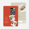 Polaroid Camera Save the Date Photo Cards - Pink