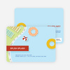 Pool Party Invitations: Splish splash! - Baby Blue