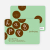 Premium Cupcakes Galore Birthday Invitations - Mint Green