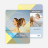 Prism Save the Date Cards - Yellow