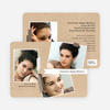 Professional Studio Multi Photo Graduation Cards - Brown