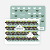 Psychedelic Hearts New Year’s Party Invitations - Sage