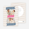 Ribbon Flourish Engagement Cards - Blue