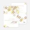 Rings Galore Party Invitations - Brown