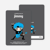 Rock Band Party Invitations - Electric Blue