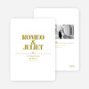 Save the Date Cards: The Knot - Khaki