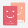 Saying I Do – Happiness Captured – Save the Date Cards - Strawberry Limeade