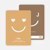 Saying I Do – Happiness Captured – Save the Date Cards - Apricot
