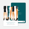 Sex in the City Party Invitations - Teal