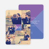 Shapes of Joy Modern Holiday Cards - Purple
