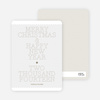 Simple and Bold: Modern Holiday Card - Mercury