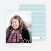 Simple Joy Holiday Photo Cards - Black