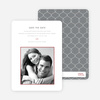 Simply Classic Save the Date Photo Cards - Burgundy