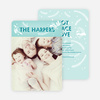 Snowbird Holiday Cards - Blue