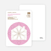 Spiral House Moving Cards - Cotton Candy Pink