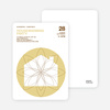 Spiral House Moving Cards - Golden Yellow