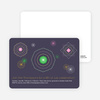 Spirograph Fireworks Party Invitations - Grape