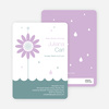Spring Shower Bring May Flowers Baby Shower Invitations - Wisteria