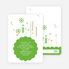 Springtime Baby Shower Invitations - Paper Culture Green