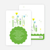Springtime Baby Shower Invitations - Paper Culture Green
