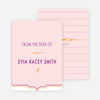Stationery: ‘Chic and Modern’ cards. - Pale Blush