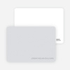 Stationery: ‘Color Stripe: Boy’ cards. - Grey