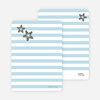 Stationery: ‘Floral Bridal Shower’ cards. - Baby Blue