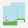 Stationery: ‘Girl Golfer’ cards. - Magenta Purple