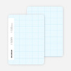 Stationery Grid Modern Note Cards - White