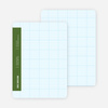 Stationery Grid Modern Note Cards - Commando