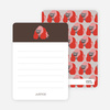 Stationery: ‘King Kang Birthday Invite’ cards. - Coffee Grind Brown
