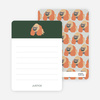 Stationery: ‘King Kang Birthday Invite’ cards. - Forest Green
